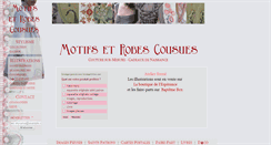 Desktop Screenshot of motifs-et-robes-cousues.fr